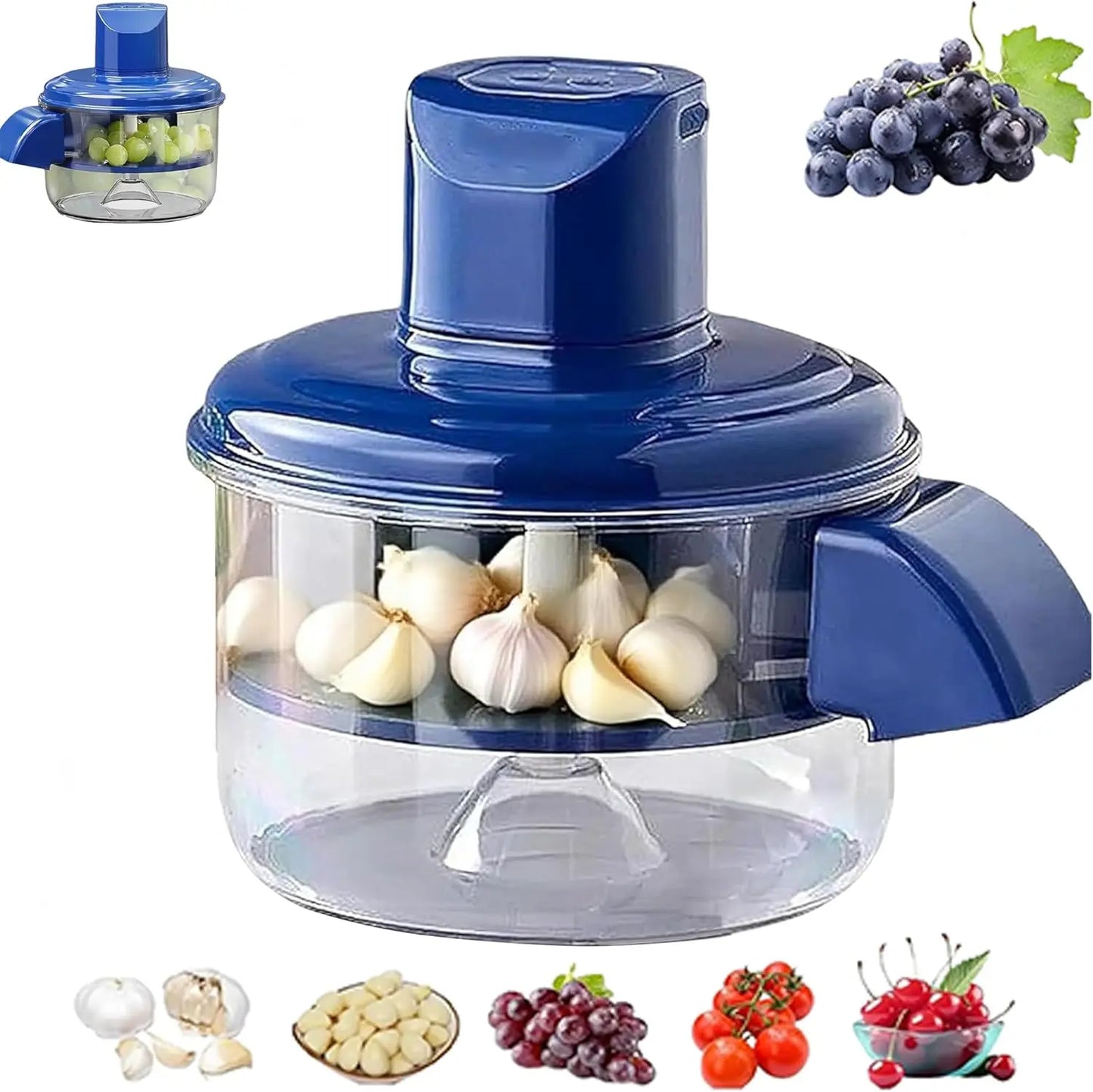2-in-1 Electric Garlic & Fruit Peeler – Fast Kitchen Gadget Upgrade