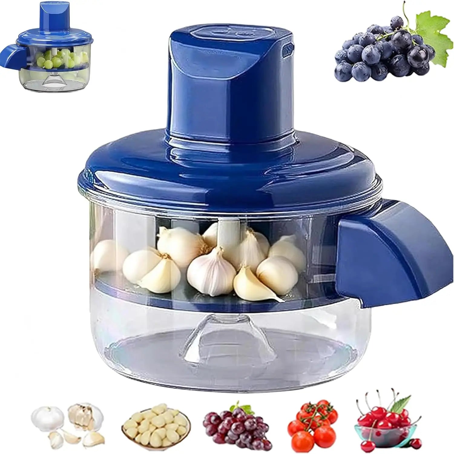 2-in-1 Electric Garlic & Fruit Peeler – Fast Kitchen Gadget Upgrade
