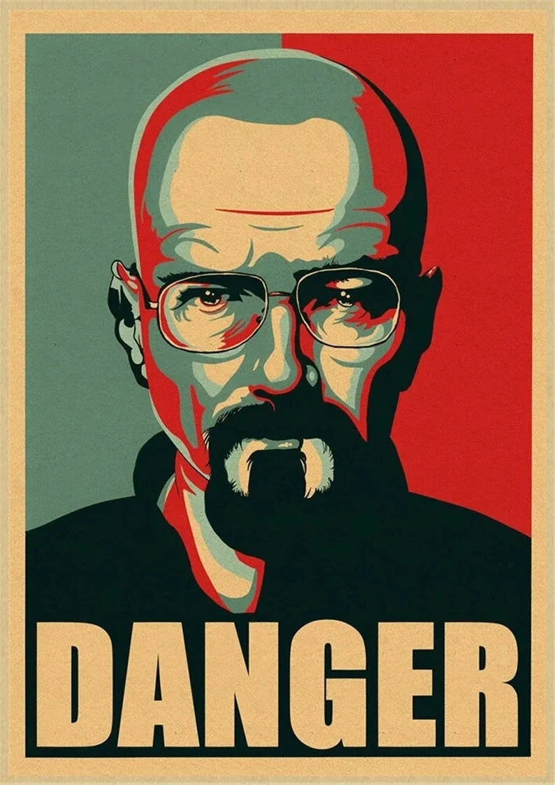 Breaking Bad TV Series Canvas Wall Art Poster  Modern Home Decor Prints for Living Room Classic Movie Picture Stylish Cuadros Pe