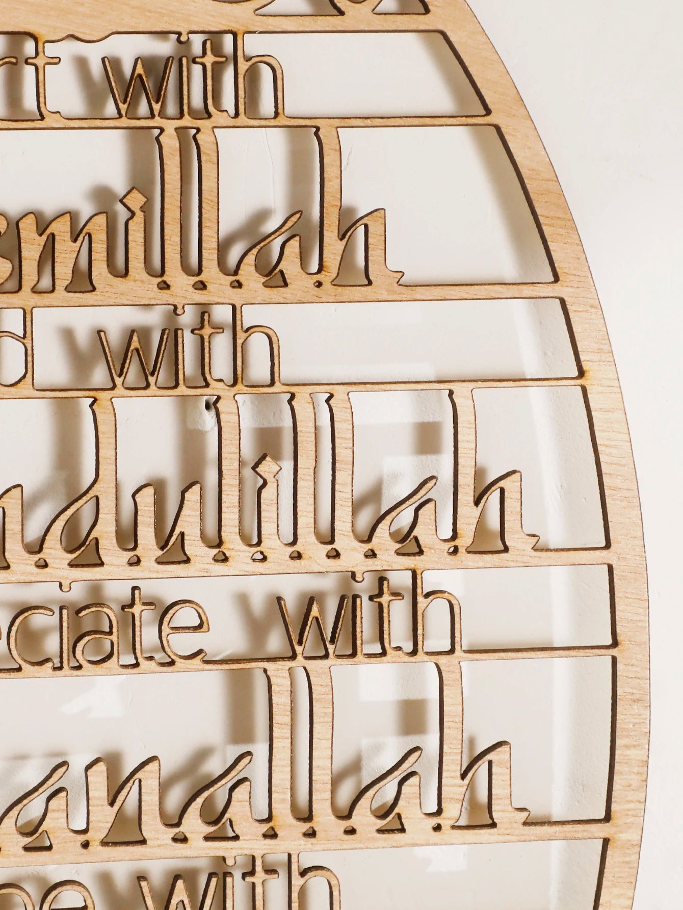 1PC Eid Wooden Welcome Decorations，Happy Ramadan，muslim decor，Happy Ramadan，Ramadan Kareem，calendar Gift Home Decorations