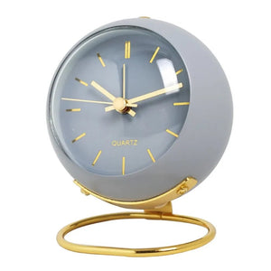 Nordic Creative Electronic Desk Clock, Minimalist Children's Alarm Clock, New Desktop Bedside Student Silent Luminous Pointer - Thrifty Delights