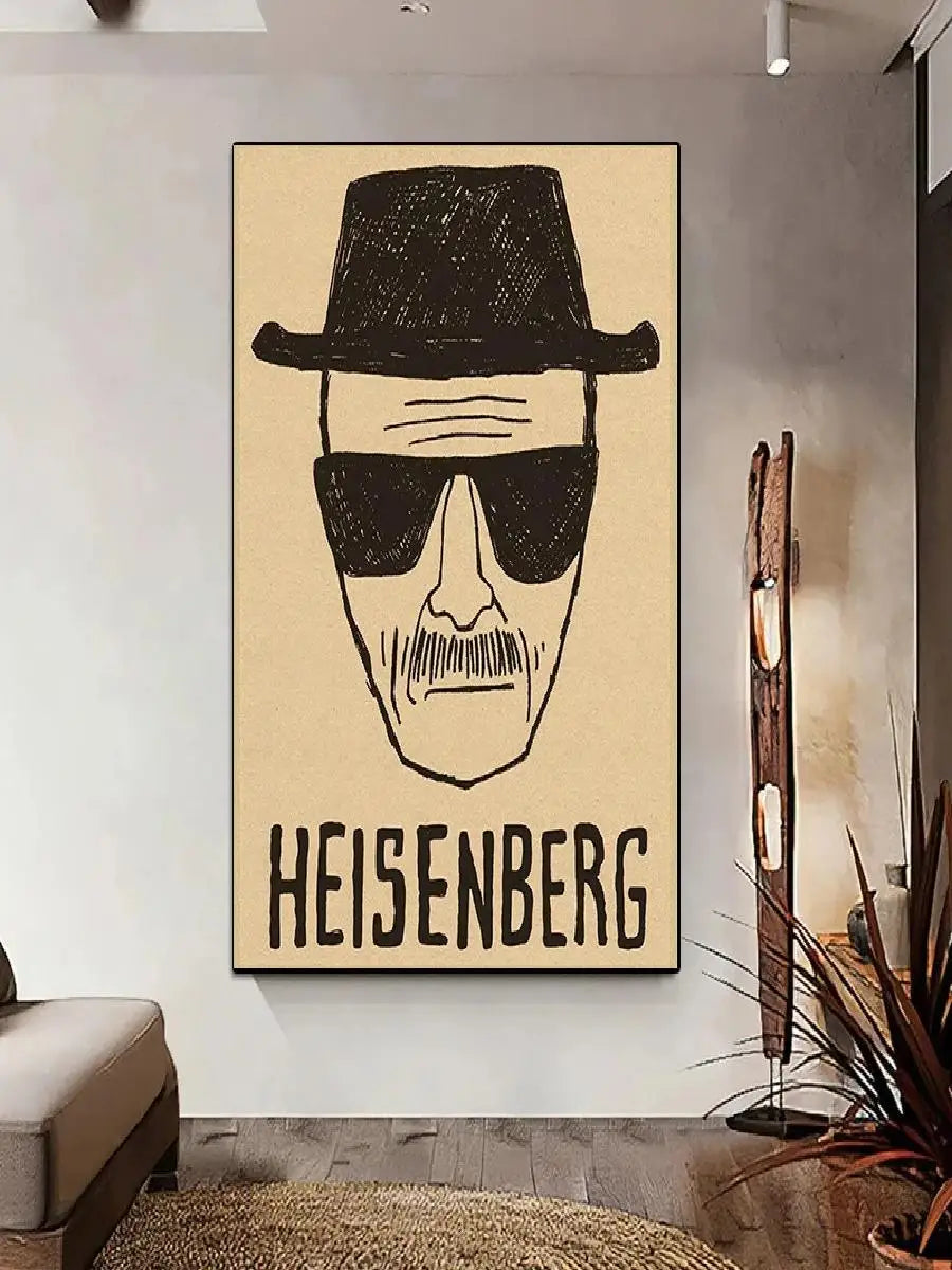 Breaking Bad TV Series Canvas Wall Art Poster  Modern Home Decor Prints for Living Room Classic Movie Picture Stylish Cuadros Pe