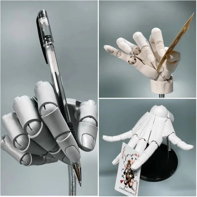 Articulated Drawing Hand Model - Adjustable Poseable Hand Mannequin