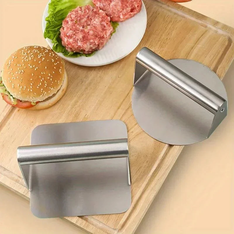 Durable Stainless Steel Smash Burger Press & Patty Maker for BBQ