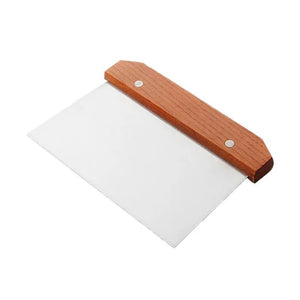 Stainless Steel Pasty Cutters Noodle Knife Cake Scraper with Scale Baking Cake Cooking Dough Scraper Baking Accessories - Thrifty Delights