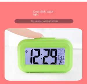 LED Digital Alarm Clock Electronic Digital Alarm Screen Desktop Table Clocks for Home Office Backlight Snooze Calendar Clock - Thrifty Delights