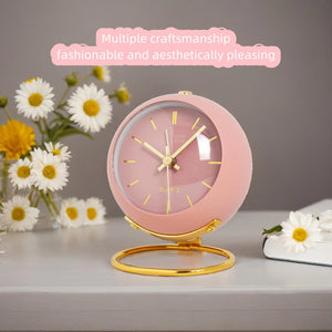 Nordic Creative Electronic Desk Clock, Minimalist Children's Alarm Clock, New Desktop Bedside Student Silent Luminous Pointer - Thrifty Delights