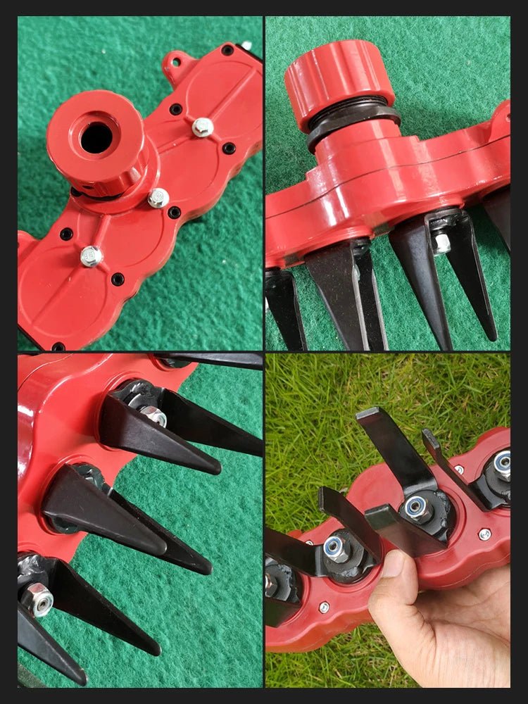 New Weeding Head Grass Remover Tool Attachment 2 in 1 Weeding Wheels Weeder Accessories - Thrifty Delights