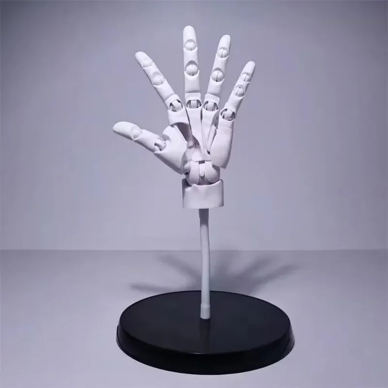 Articulated Drawing Hand Model - Adjustable Poseable Hand Mannequin