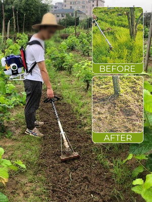 New Weeding Head Grass Remover Tool Attachment 2 in 1 Weeding Wheels Weeder Accessories - Thrifty Delights