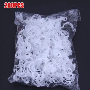 Plant Clips Supports Reusable Plastic Connects Fixing Vine Tomato Stem Grafting Vegetable Plants Orchard and Garden Tools - Thrifty Delights