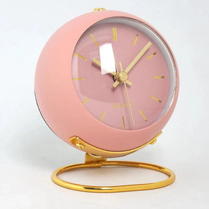 Nordic Creative Electronic Desk Clock, Minimalist Children's Alarm Clock, New Desktop Bedside Student Silent Luminous Pointer - Thrifty Delights
