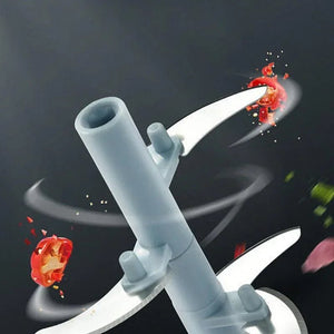 500ML Manual Meat Mincer Garlic Chopper Rotate Garlic Press Crusher Vegetable Onion Cutter Kitchen Cooking Accessories 2024 - Thrifty Delights
