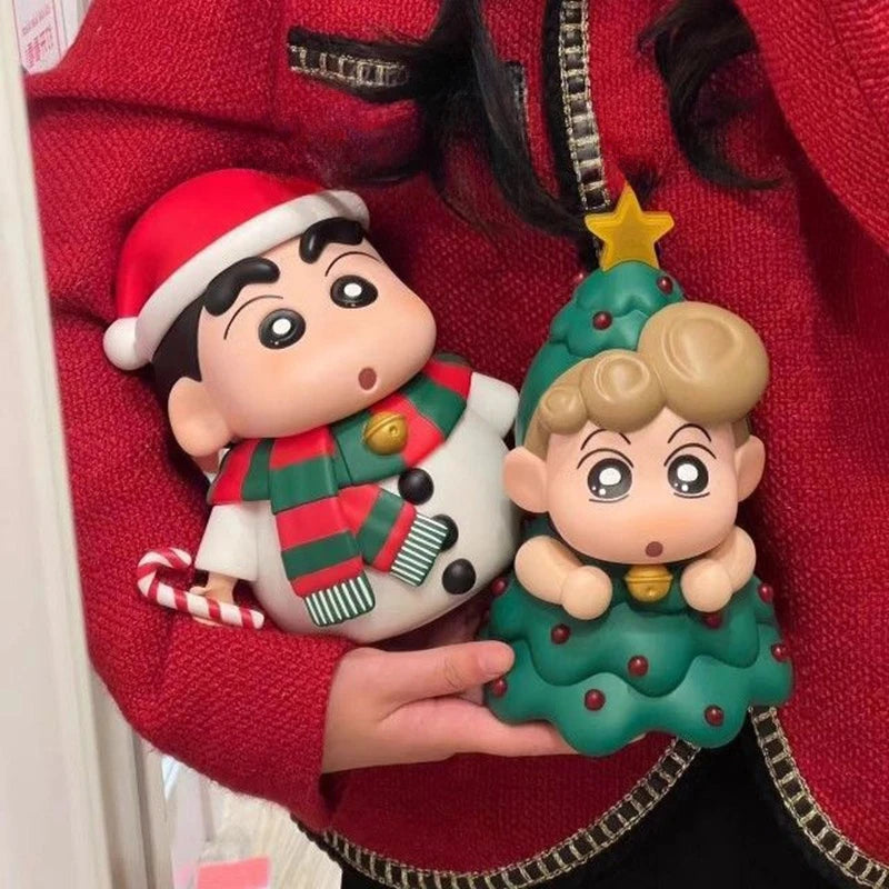 Crayon Shin-chan Christmas Desktop Figurine & Holiday Ornament
