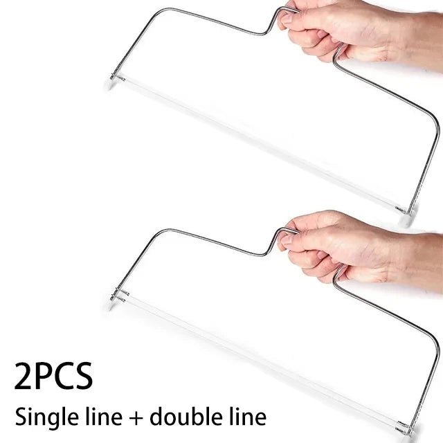 Adjustable Height Line Cake Cut Slicer Adjustable Stainless Steel Device Cake Decorating Mold DIY Bakeware Kitchen Cooking Tool - Thrifty Delights