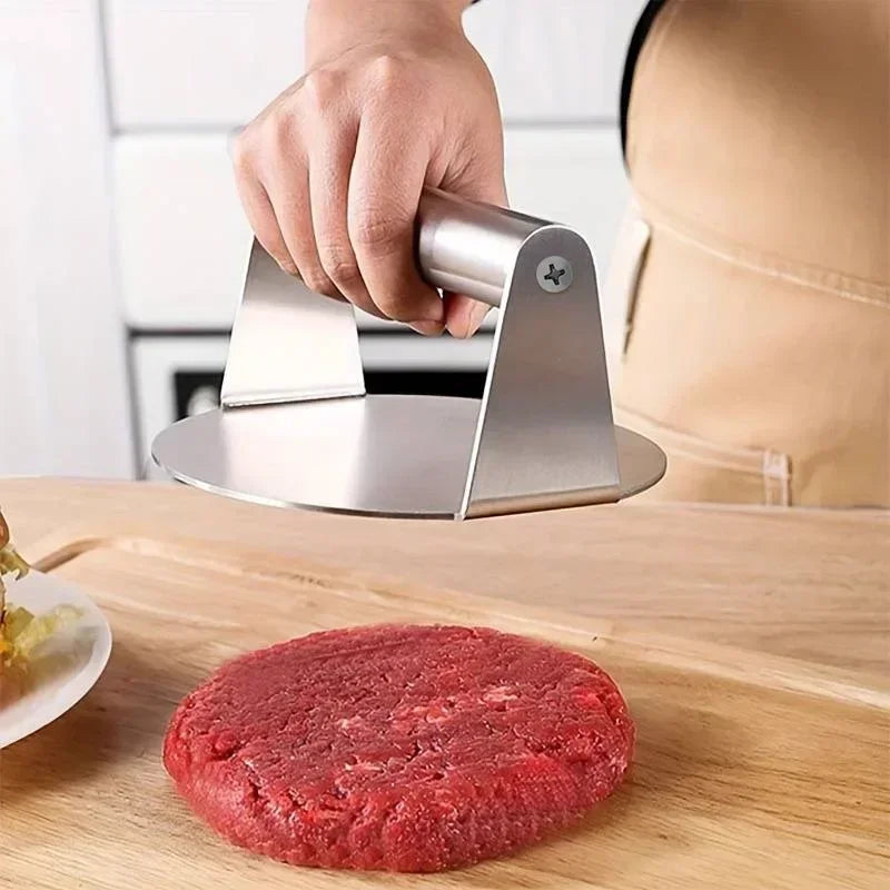 Durable Stainless Steel Smash Burger Press & Patty Maker for BBQ