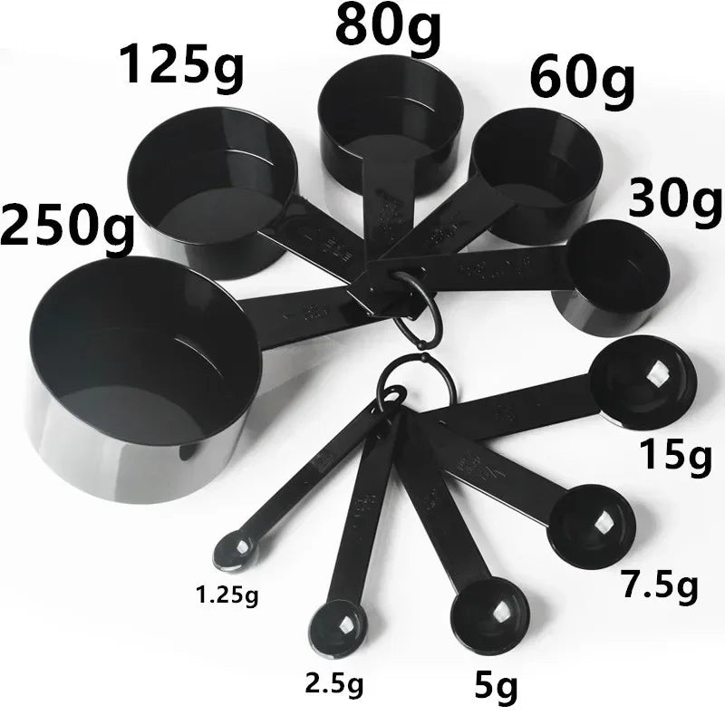 10pcs/set Measuring Spoons Cup Home Gadget Multipurpose Cake Flour Food Measuring Spoon Kitchen Cooking Baking Tools Accessories - Thrifty Delights