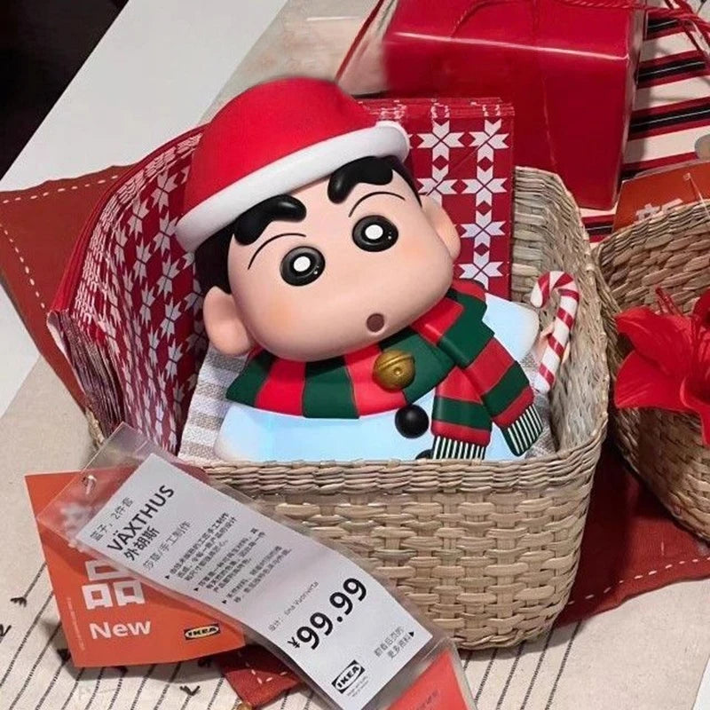 Crayon Shin-chan Christmas Desktop Figurine & Holiday Ornament