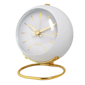Nordic Creative Electronic Desk Clock, Minimalist Children's Alarm Clock, New Desktop Bedside Student Silent Luminous Pointer - Thrifty Delights