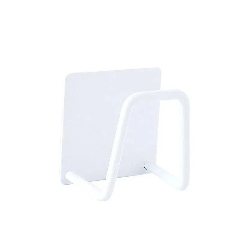 Kitchen Organizer Sponge Holder Soap Drying Rack Self Adhesive Sink Drain Racks Stainless Steel Sink Wall Storage Racks Hooks - Thrifty Delights