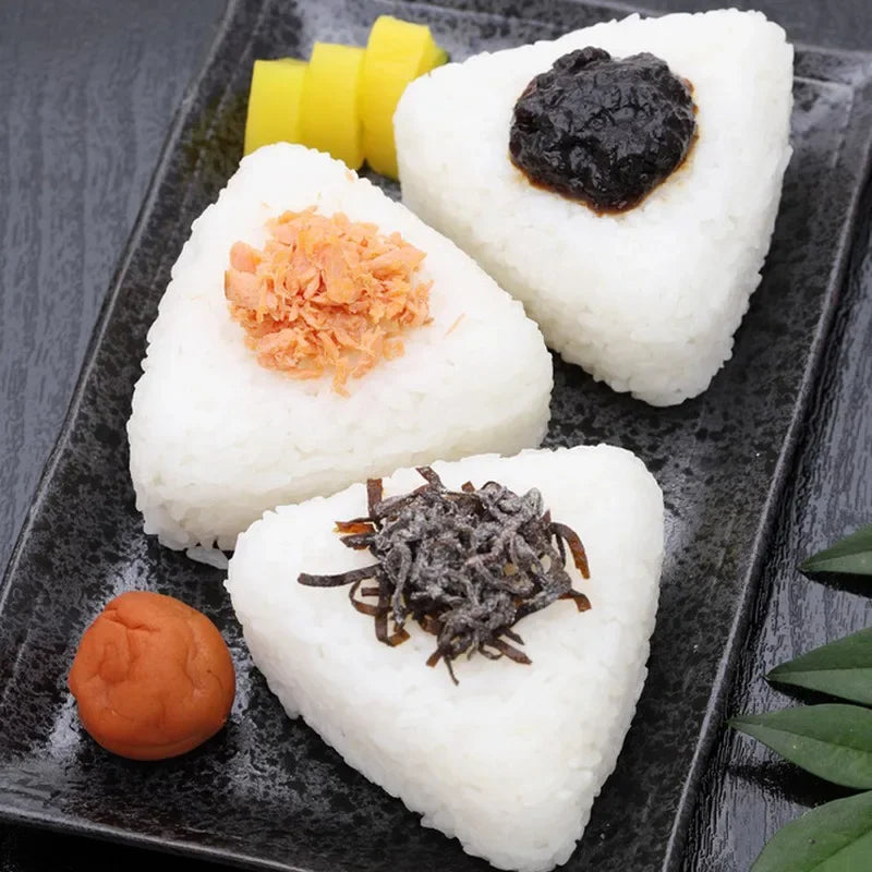 Easy Triangle Onigiri Maker & Sushi Rice Ball Mold for Bento Lunch