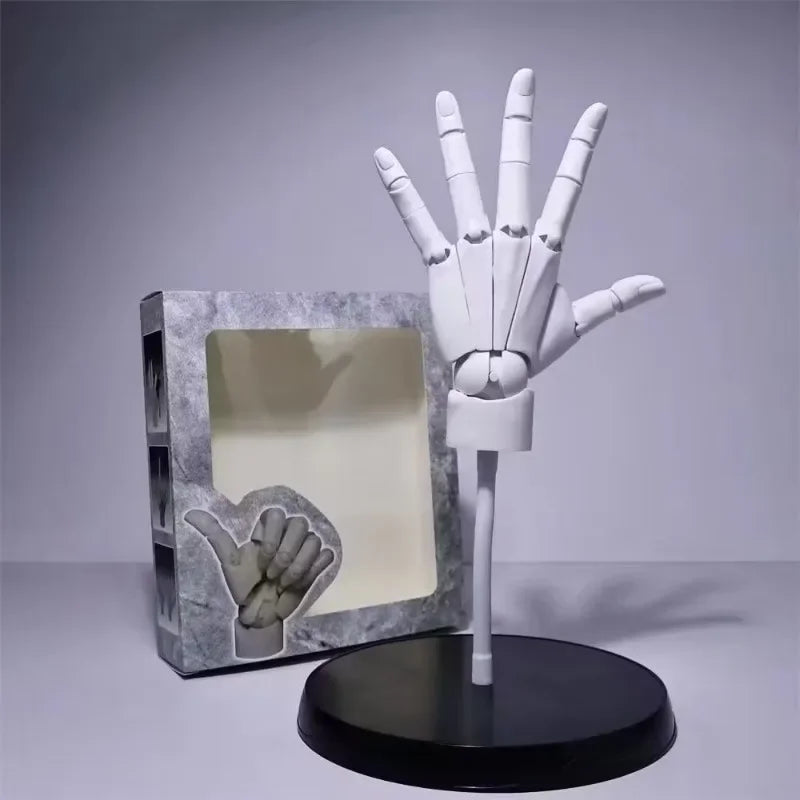 Articulated Drawing Hand Model - Adjustable Poseable Hand Mannequin