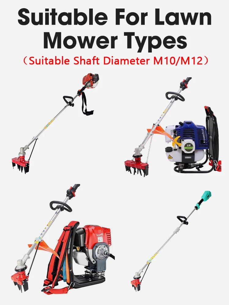 New Weeding Head Grass Remover Tool Attachment 2 in 1 Weeding Wheels Weeder Accessories - Thrifty Delights