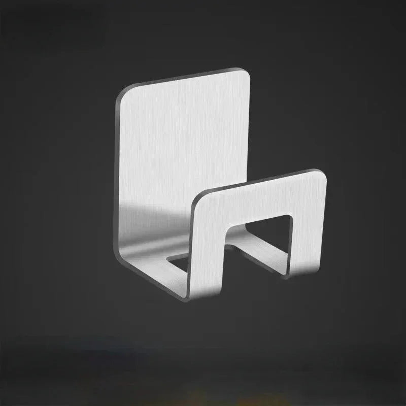 Kitchen Organizer Sponge Holder Soap Drying Rack Self Adhesive Sink Drain Racks Stainless Steel Sink Wall Storage Racks Hooks - Thrifty Delights