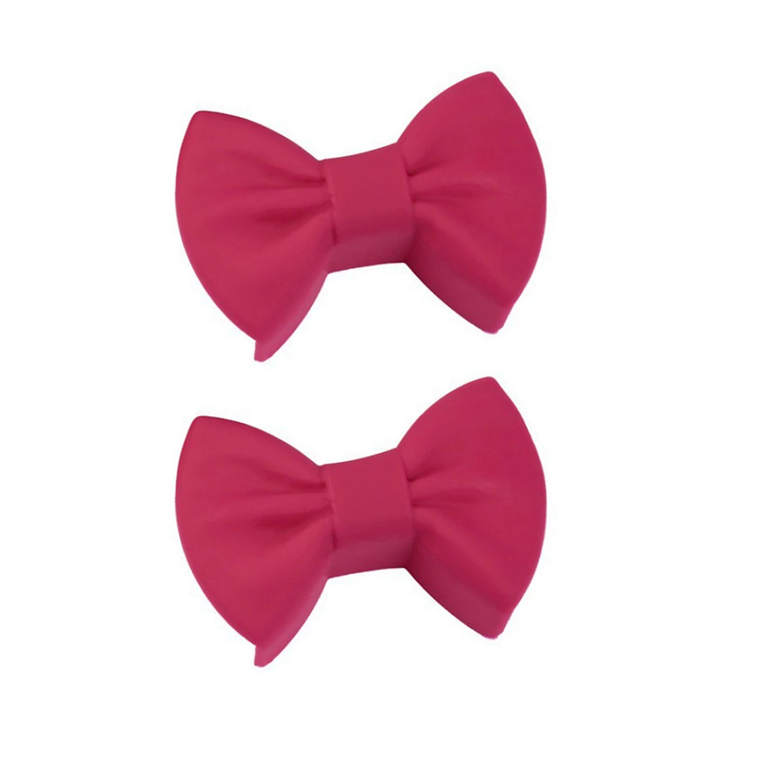 2pcs Silicone Oven Mitts Creative Bow Shape Oven Gloves Heat Resistant Holders For Cooking Mini Oven Gloves Kitchen Tool - Thrifty Delights