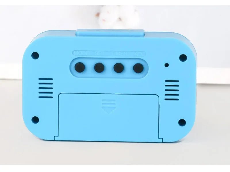 LED Digital Alarm Clock Electronic Digital Alarm Screen Desktop Table Clocks for Home Office Backlight Snooze Calendar Clock - Thrifty Delights