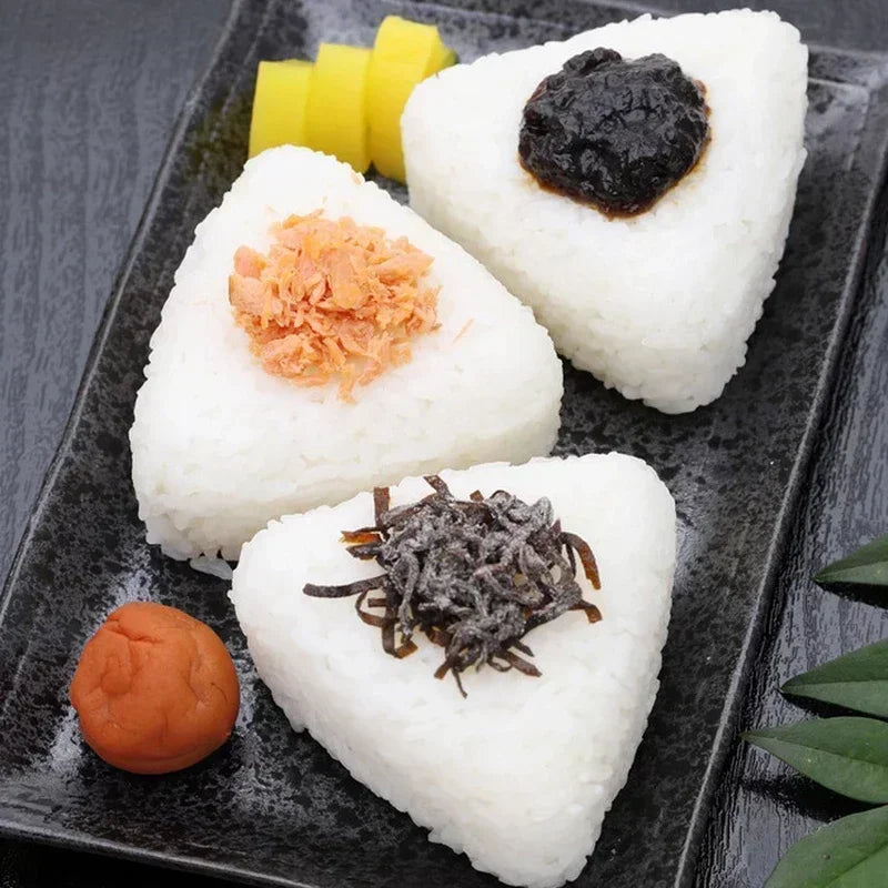 Easy Triangle Onigiri Maker & Sushi Rice Ball Mold for Bento Lunch
