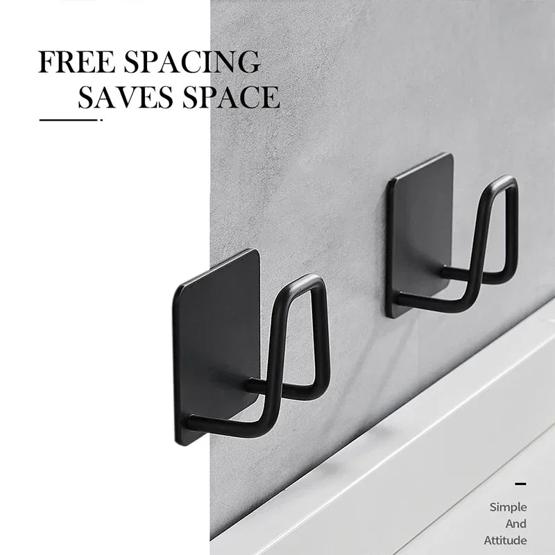 Kitchen Organizer Sponge Holder Soap Drying Rack Self Adhesive Sink Drain Racks Stainless Steel Sink Wall Storage Racks Hooks - Thrifty Delights